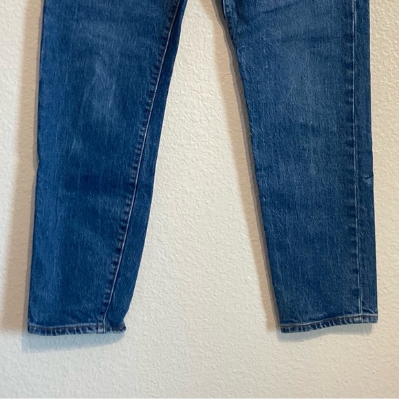 Levi’s Premium Wedgie Icon Fit High Waist Ankle Jeans Size 28 - Picture 7 of 16